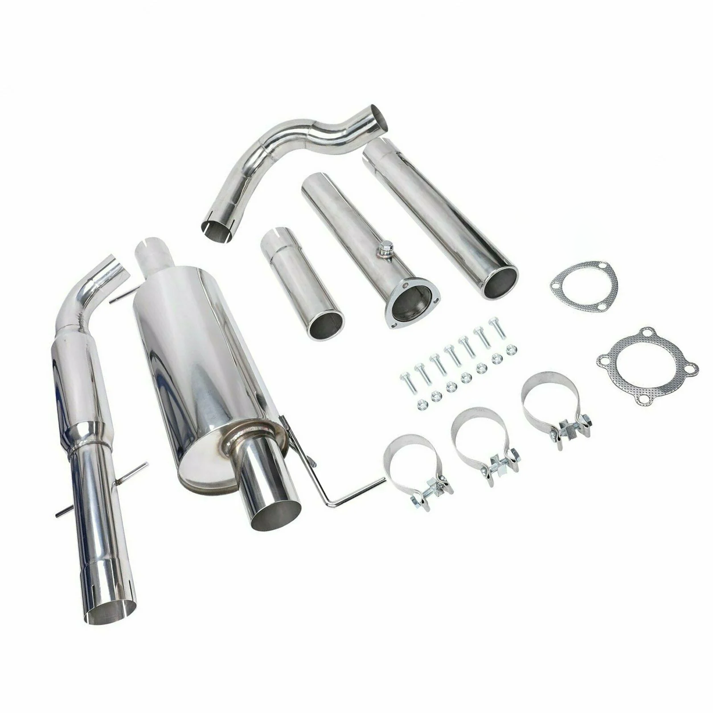 1.8T 3" Catback Exhaust System MK4 VW GTI Jetta Golf GLI w/o Downpipe - Carrot Top Tuning