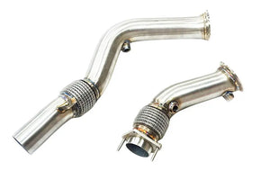 2014- 2019 3" Cast Catless Ceramic Downpipes BMW M3, M4 & M2 Competition S55 F80 F82 F87 TAIMEI