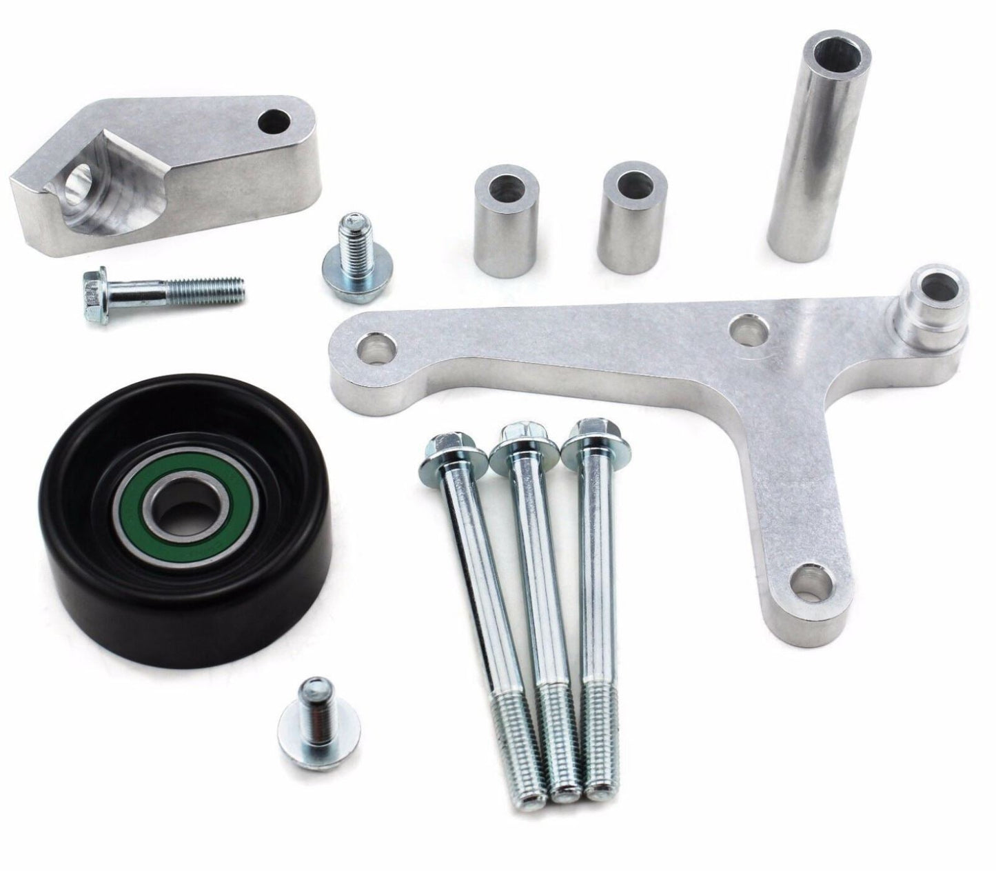 LS1 Camaro Alternator Bracket Low Mount F Body Alternator Bracket W/ Rear Brace