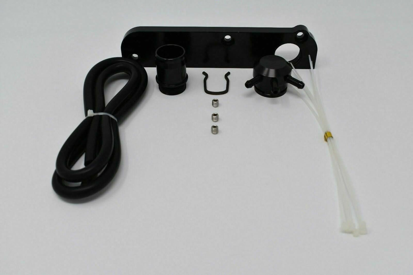 VW Audi 2.0T FSI Billet PCV Block Off Plate Adapter with Boost Cap Kit