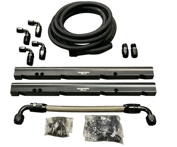 LS OE Fuel Feed Return Rail Kit GM Stock Intake Manifold LS1 LS2 LS6 V8 EFI AN8