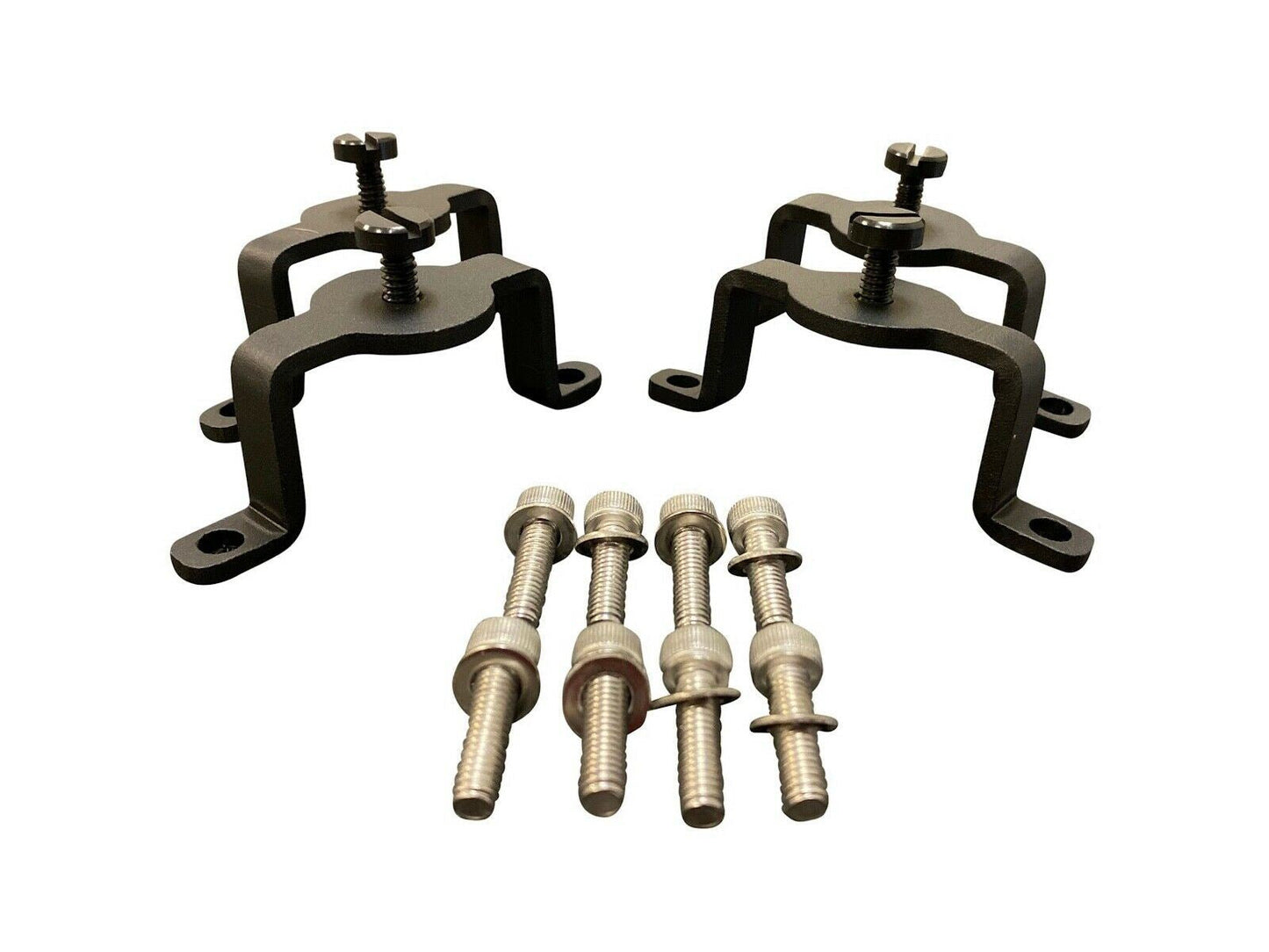 VW Audi 1.8T Coil Pack Hold Down Bracket Kit - Hard Anodized Billet, Black