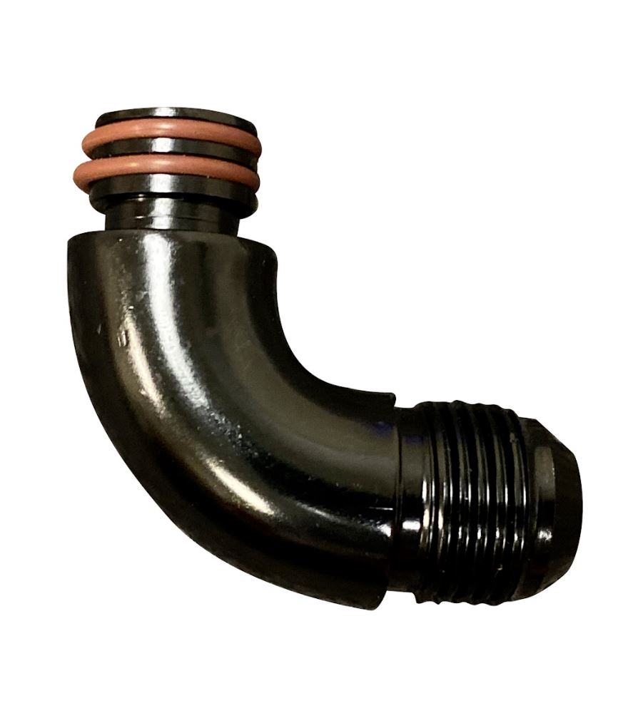 Center Mount AN8 Fuel Fitting for K-Tuned Fuel Rail