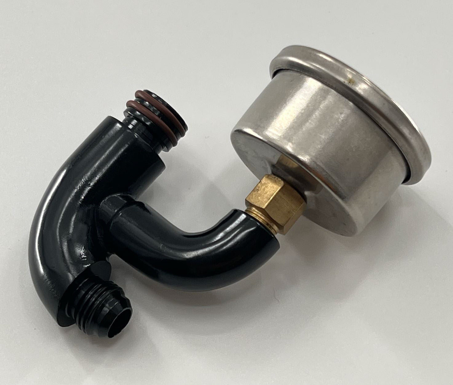 Center Mount Fuel Gauge & AN6 Fitting For K Tuned Fuel Rail K Series K20 K24