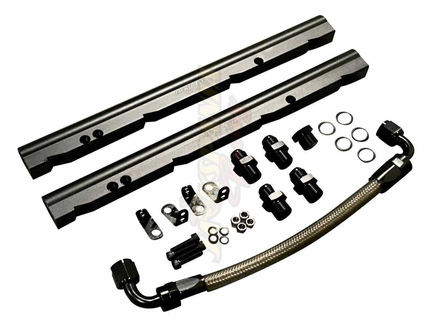Billet OE LS Fuel Rail Kit For GM Stock Intake Manifold LS1 LS2 LS6 V8 EFI 6AN