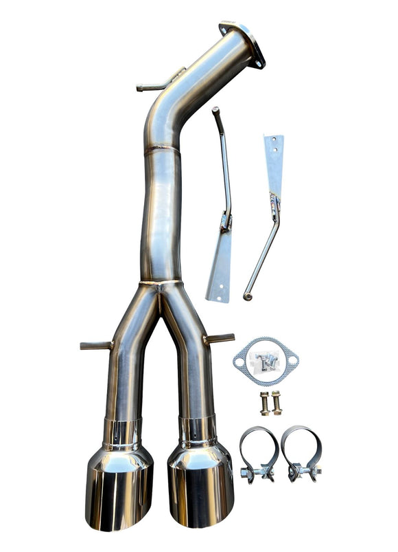 Axle Back Delete Exhaust Muffler Fits Hyundai Veloster N 2019-2023