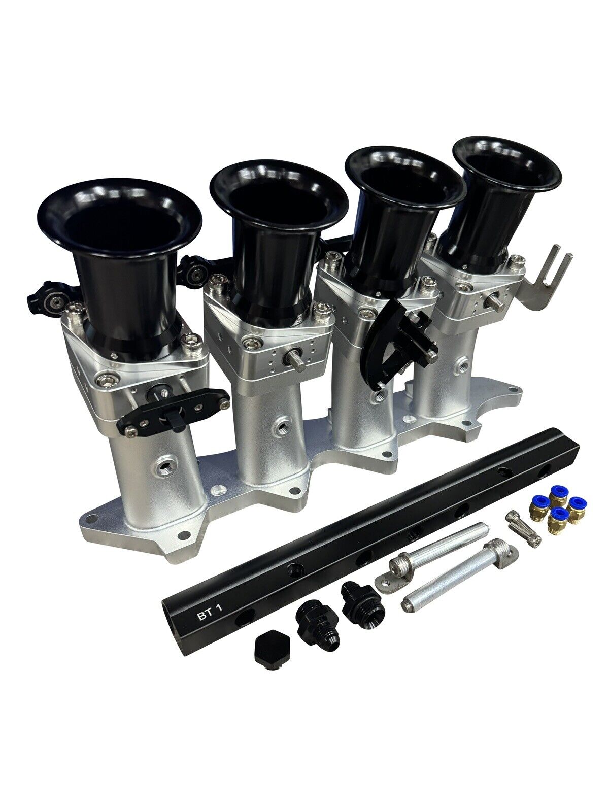 B Series B16 Billet 45mm CNC ITB Intake Manifold Individual Throttle Bodies 1.6L