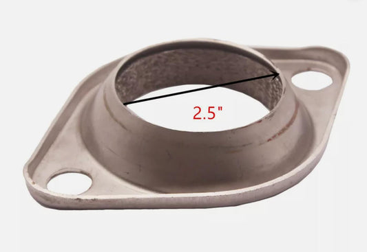 Universal 2.5 Inch Manifold Flange JDM ITR 2.5" Exhaust Civic Integra EG EK