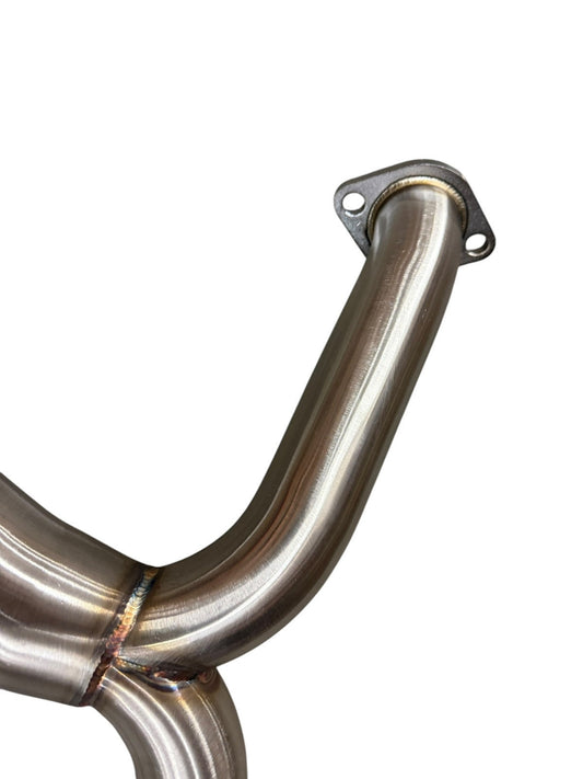 3" Resonated High Flow Exhaust Mid Pipe For Subaru WRX STi 2015-2025+