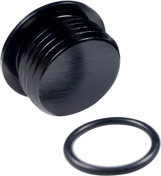 6AN Socket Plug 10 AN Male Hex Head Port Plugs Aluminum Fittings Adapter with AN6 ORB O-ring