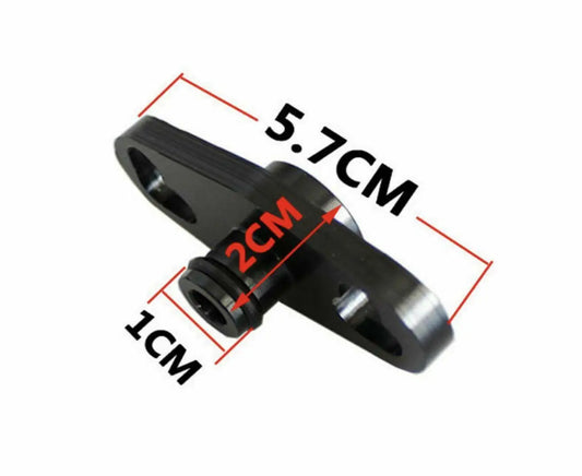 Fuel Pressure Regulator FPR Adapter For Toyota 2JZ 4A-GE 3S-GE VG30DET 1/8NPT JSR-DRP
