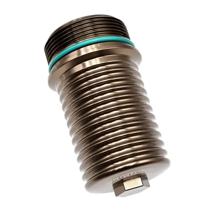 Audi Billet DSG Transmission Oil Filter Cap | DQ380 DQ381 DQ500 Gearbox | Titanium Finish Carrot Top Tuning