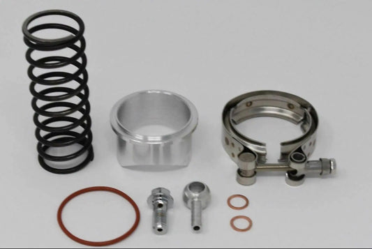 BMW N54 Charge Pipe Kit + TiAL Flange + 50mm Bov For E88 E90 E92 E93 135i 335i JSR-DRP