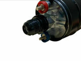 Billet Aluminum External Fuel Pump Surge Tank For 380LPH 044 Check Valve 1L USA JSR-DRP