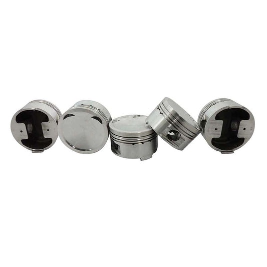 FORGED PISTON AND RINGS SET 83.5MM VW 2.5L JETTA MK5 5Cyl 07k + 144MM X 20MM HIGH PERFORMANCE STEEL BASIC CONNECTING ROD SET 3/8" BOLT (800HP)