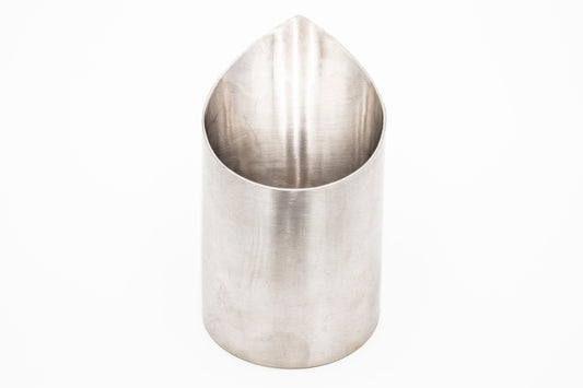 Stainless Tear Drop Exhaust Tip 3" Length - V2