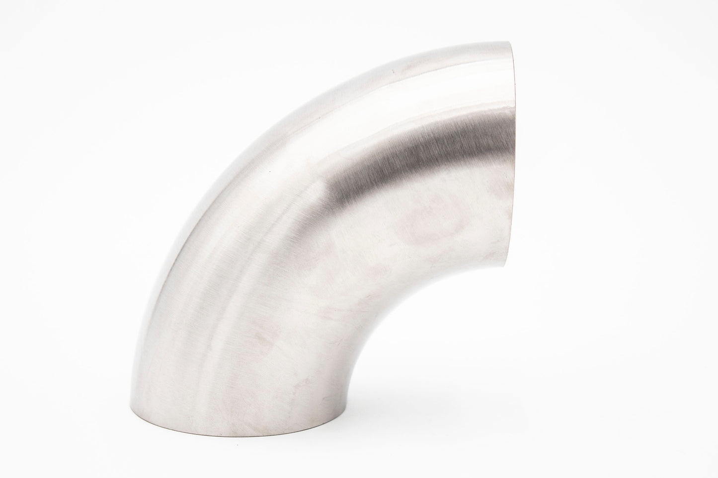 3.000" 1.5mm 16GA 90° Mandrel Bend - (4.500" / 1.5D CLR) - Brushed Finish - 304 SS Stainless