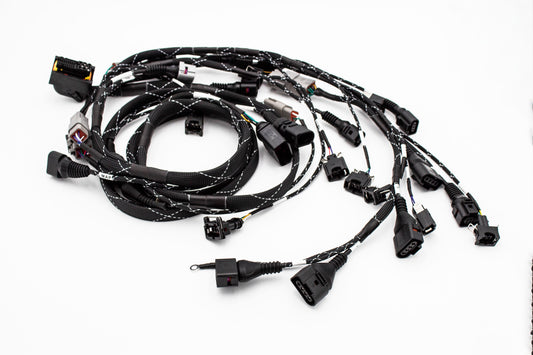 1.8T MK4 Wire Tucked Complete Engine Harness AWP, AWW, BEA, BAM - V2