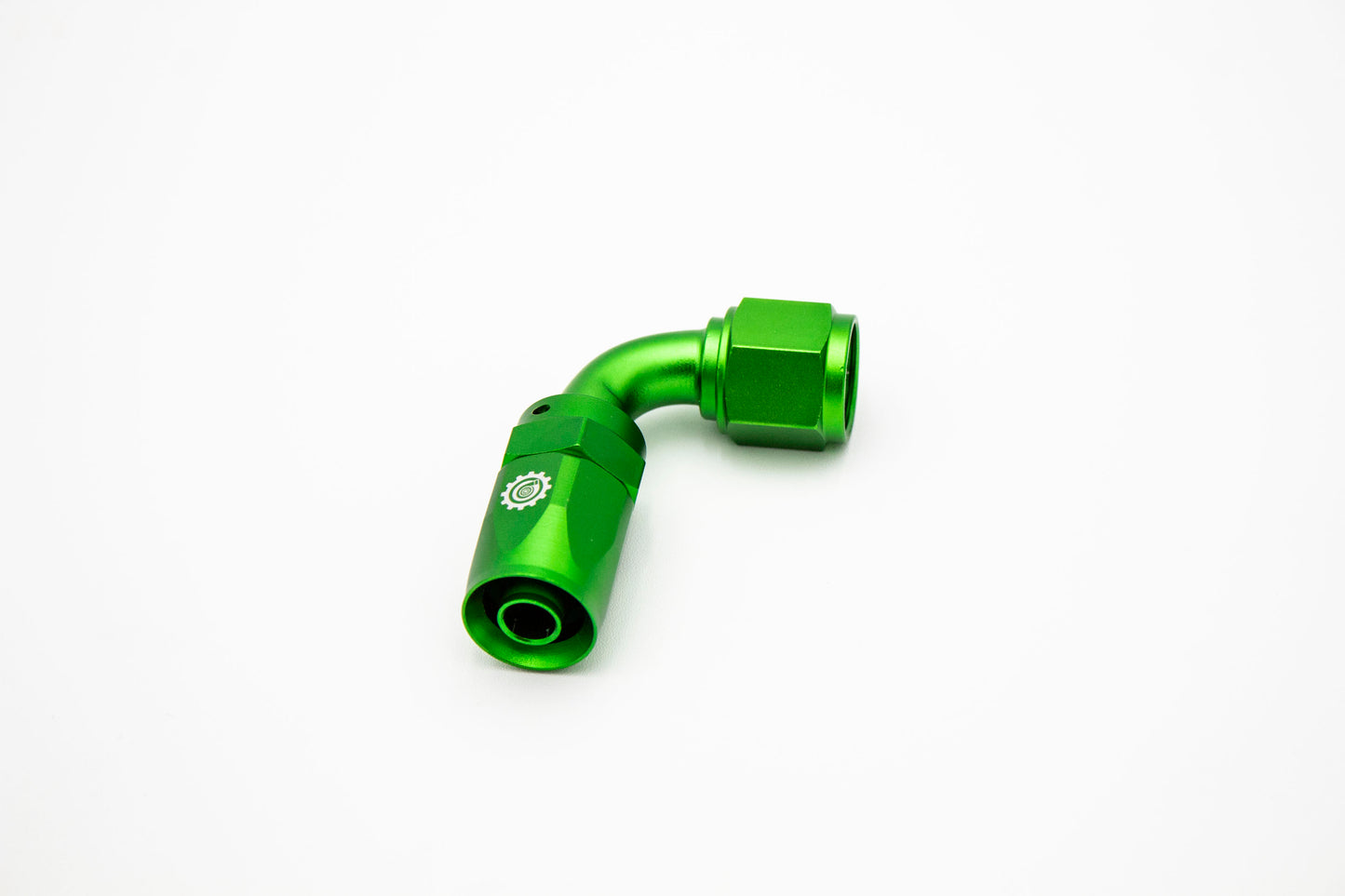 -08 AN 90 Degree Female Aluminum Hose End Fitting
