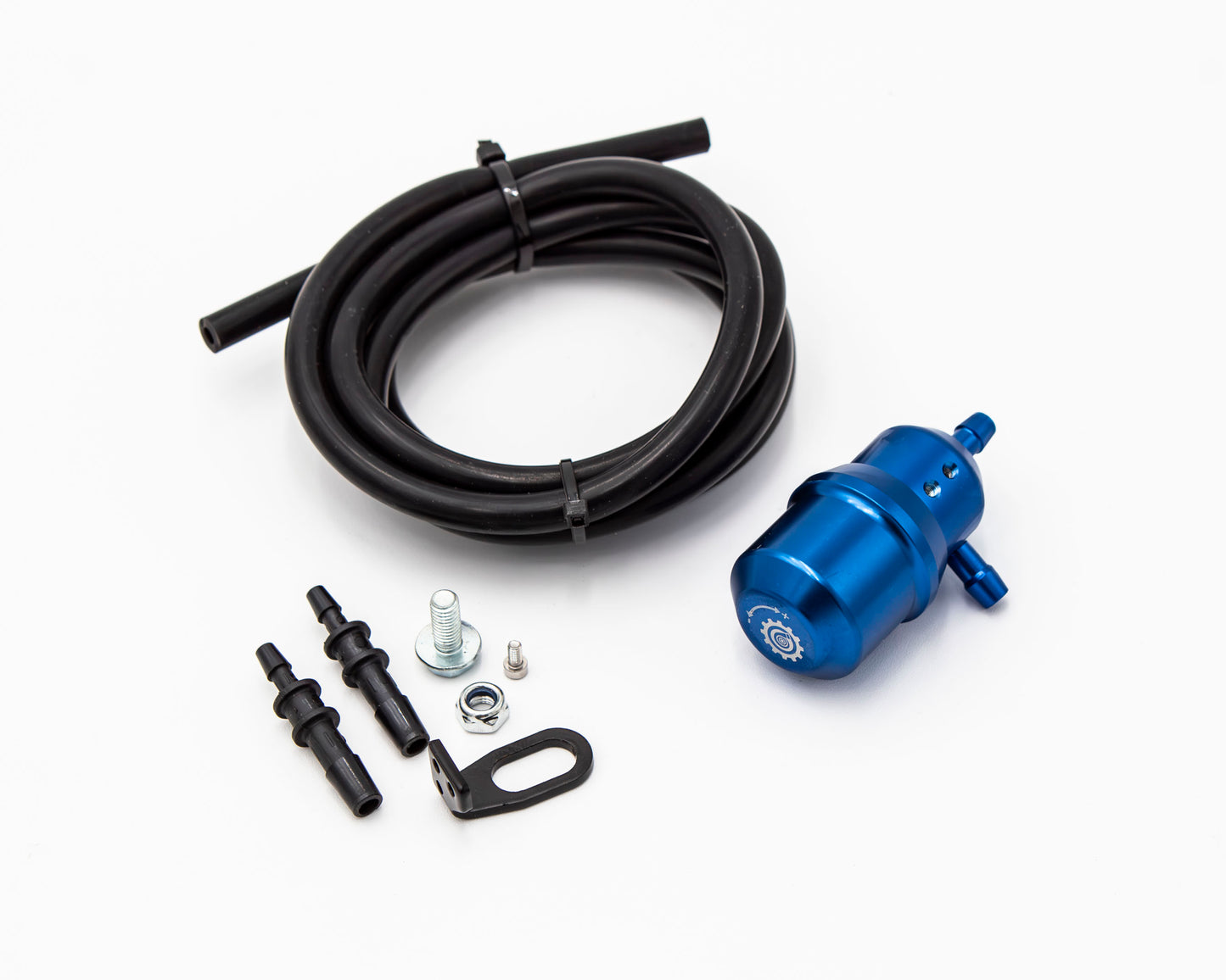 Grimmspeed Style Manual Turbo Boost Controller Bypass Valve Adjustable 50PSI - Black