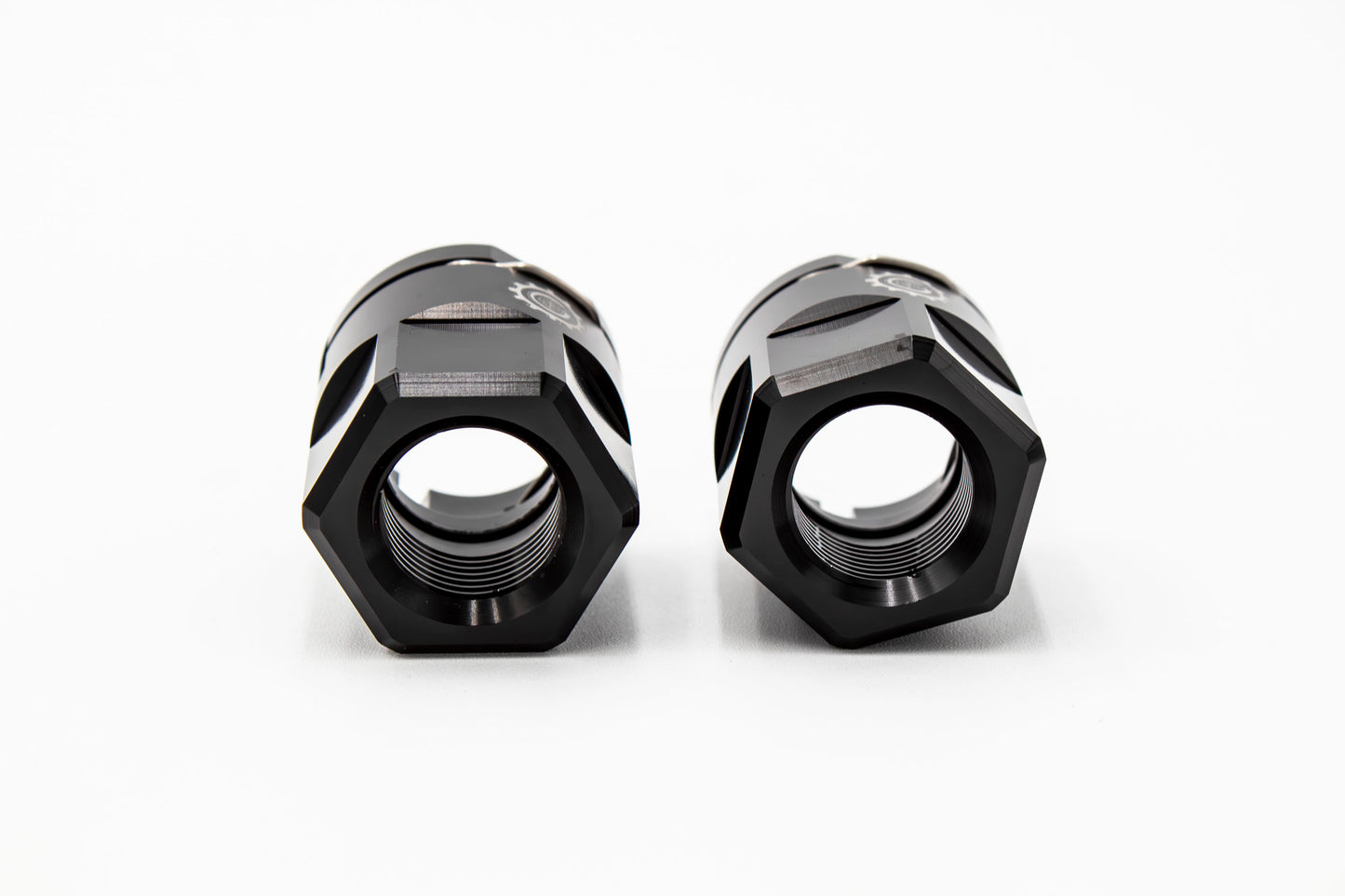 VW MK4 1.8T Billet Aluminum Heater Core Engine Bay Fittings AN10