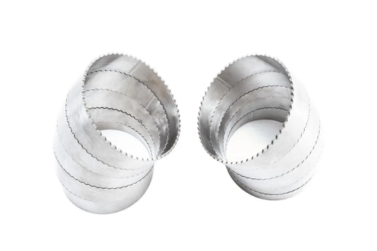 Laser Eteched Pie Cuts w/ Interlocking Teeth 10 pcs - 9 Degree Carrot Top Tuning