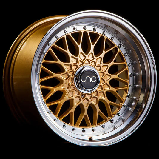 JNC004 Gold Machined Lip JNC Wheels