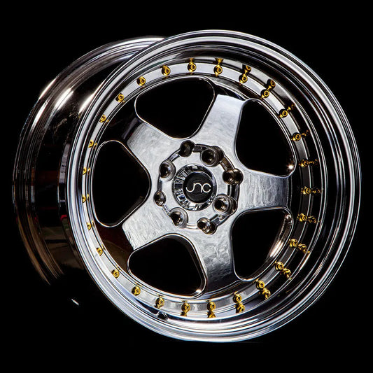 JNC010 Platinum Gold Rivets JNC Wheels