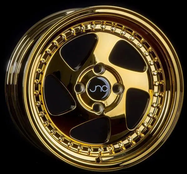 JNC034 Platinum Gold Gold Rivets JNC Wheels