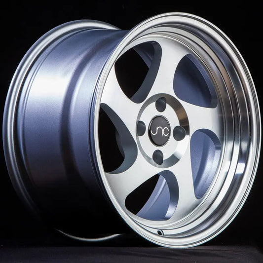 JNC034 Silver Machined Face JNC Wheels