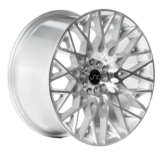 JNC039 Silver Machines Face JNC Wheels