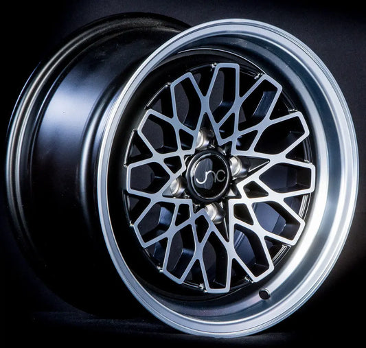 JNC040 Matte Black Machined Face JNC Wheels