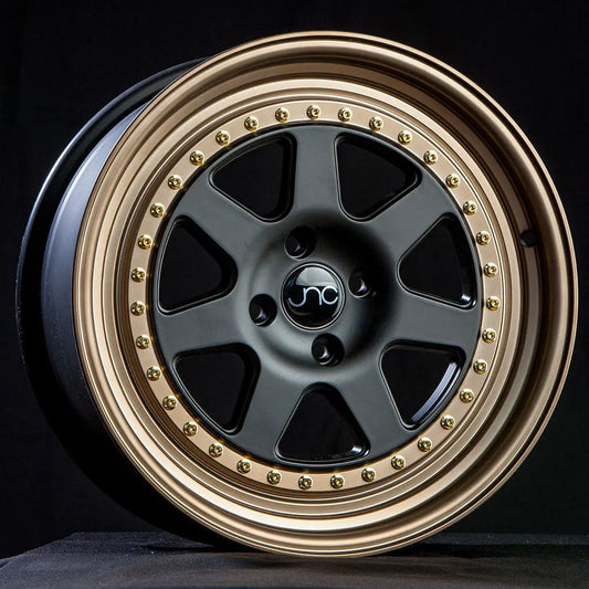 JNC048 MATTE BLACK BRONZE LIP JNC Wheels