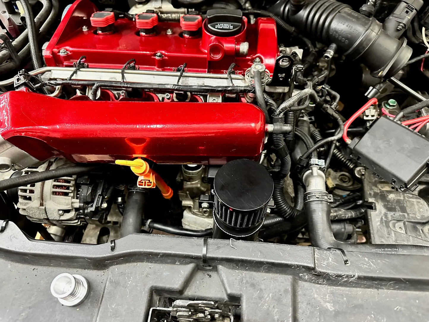 Oil Catch Can Kit + CNC Billet Mounting Bracket 1.8T VW MK4 Audi TT CTT-DRP