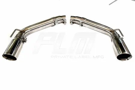 PLM Axle Back Exhaust Muffler Delete - Chevy Camaro V8 2010 - 2015 Stainless Steel PLM