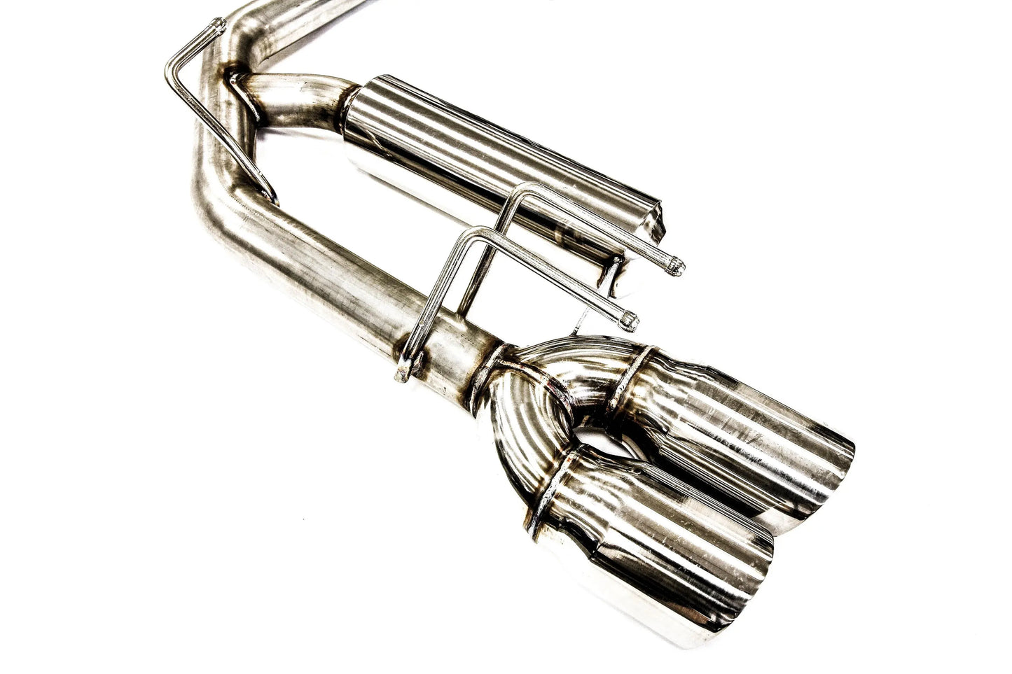 PLM Camry XSE V6 3.5L Cat-Back Exhaust 2018-2022 - Quad Tips PLM