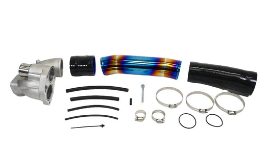 PLM Turbo Inlet Pipe Kit Stainless Burnt Blue - 2017-2022 CR-V 1.5T PLM
