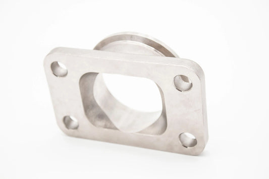 Cast SS304 CNC Billet T3 to GT / GTX / G Series / Precision PTE Tial V-Band Inlet Adapter Flange Carrot Top Tuning