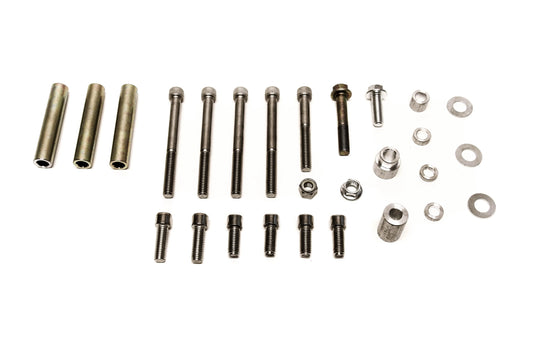 Precision Works LS Power Steering & Alternator Bracket High Mount LSX LS1 LS2 LS3 PLM