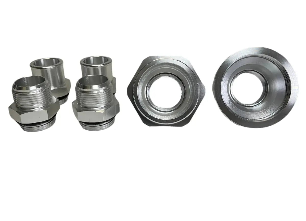 Precision Works Universal Inline Thermostat Housing AN16 & 1.25" Fittings PLM