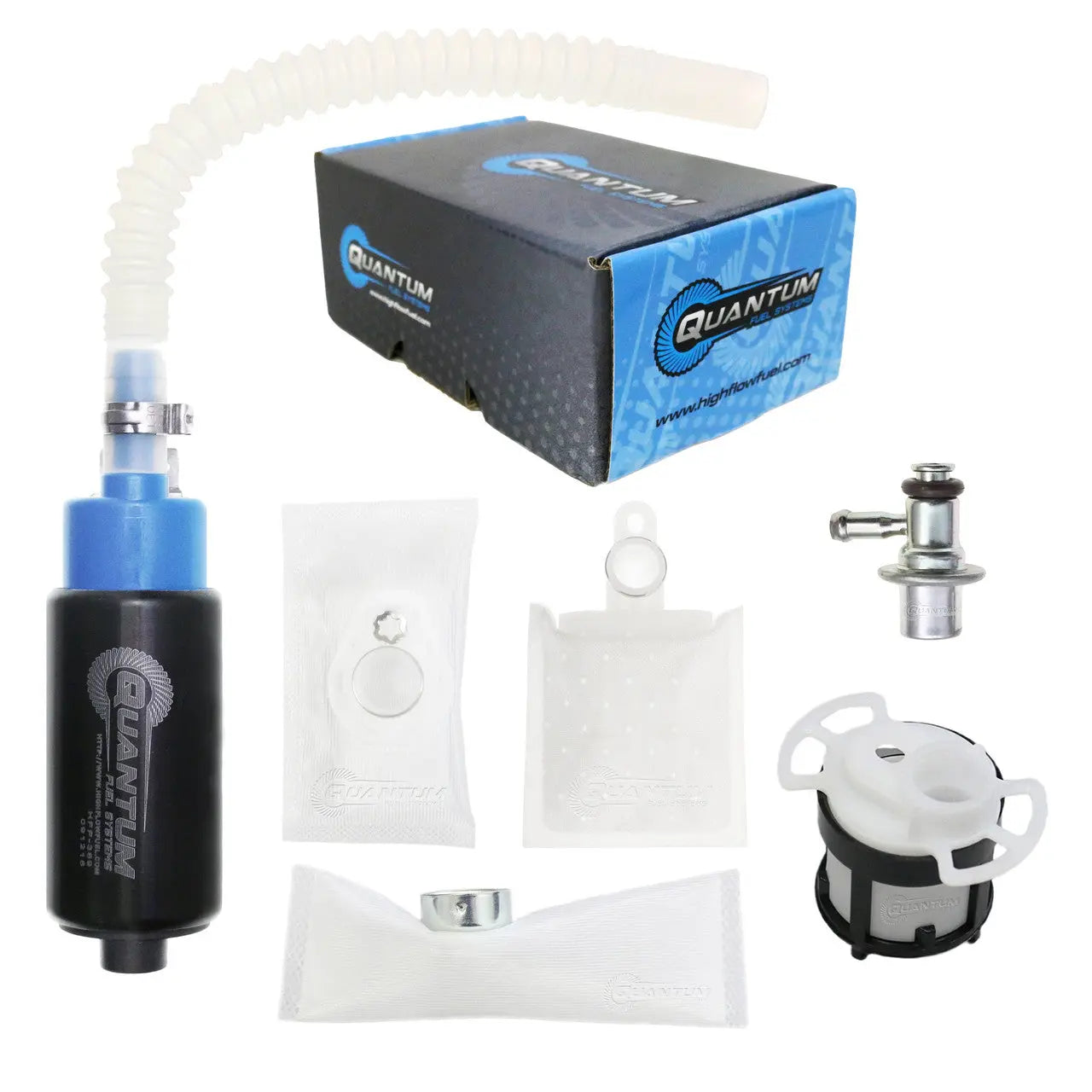 QFS In-Tank Fuel Pump w/ Regulator, HFP-389-U2R2 QFS