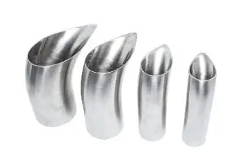 Stainless Tear Drop Exhaust Tip Carrot Top Tuning