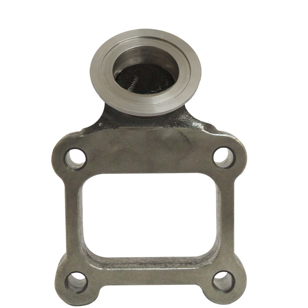 T4 manifold 44/45mm v-band Wastegate adapter 45 degree flange (2 units) - PRE SALE