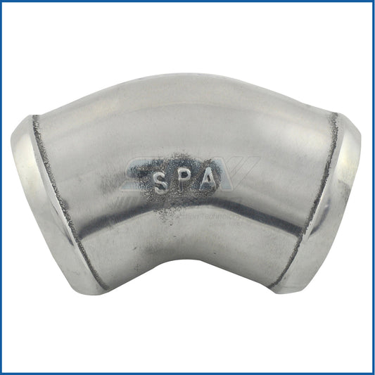 2.75†tight radius 45° elbow intake pipe