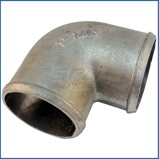 3" tight radius 90° elbow intake pipe