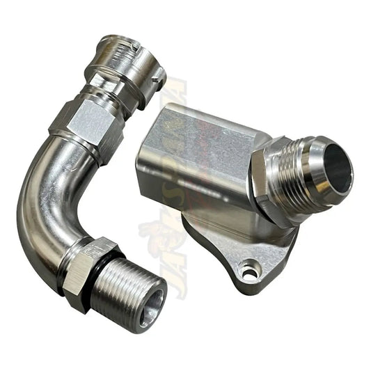 Upper Coolant Housing Filler Neck B16 B18C5 16AN Fitting Type R Civic DC2 Si CRX JSR-DRP