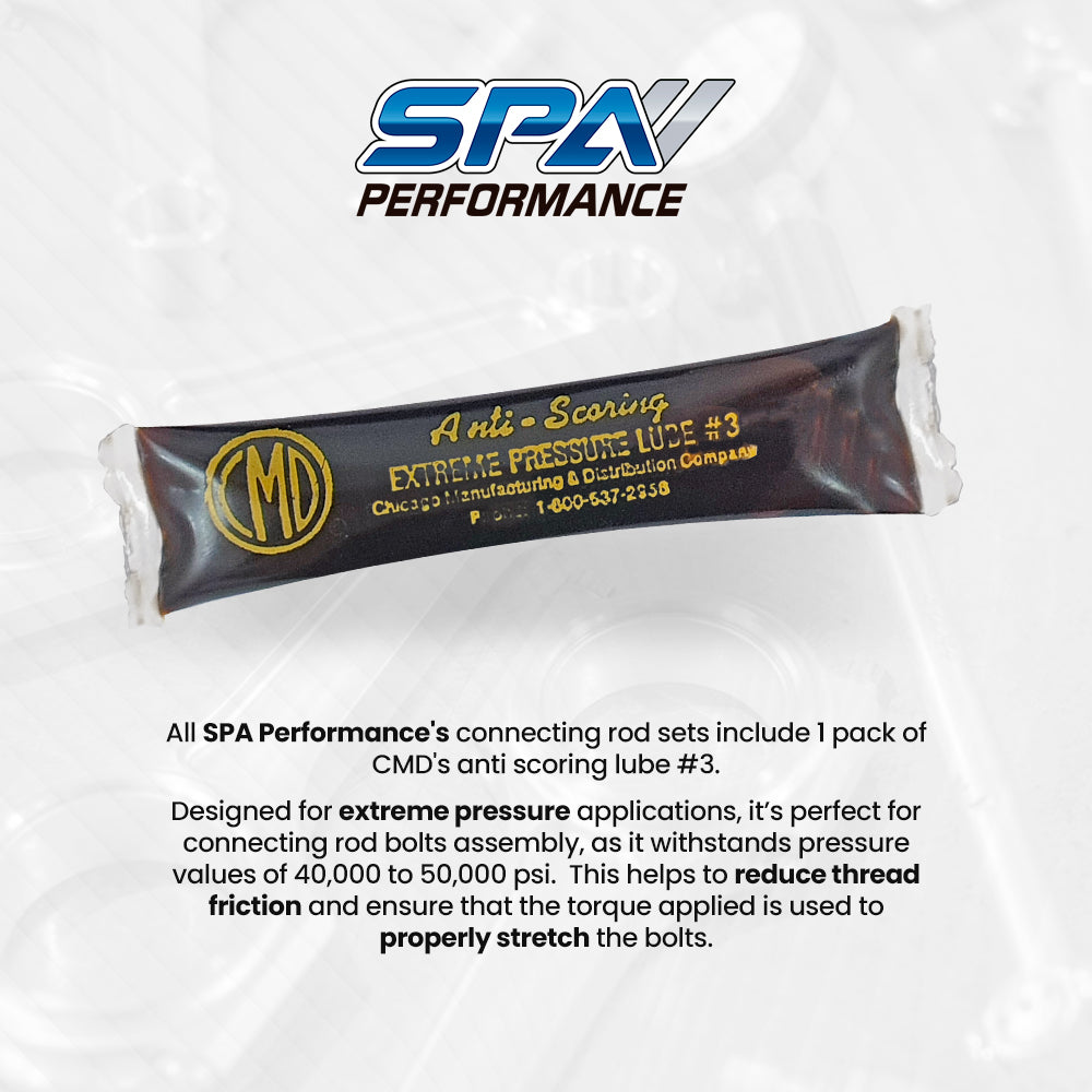 VW/AUDI 2.0L TSI 144mm x 20mm High Performance Connecting Rod Set 3/8" bolt (600hp)