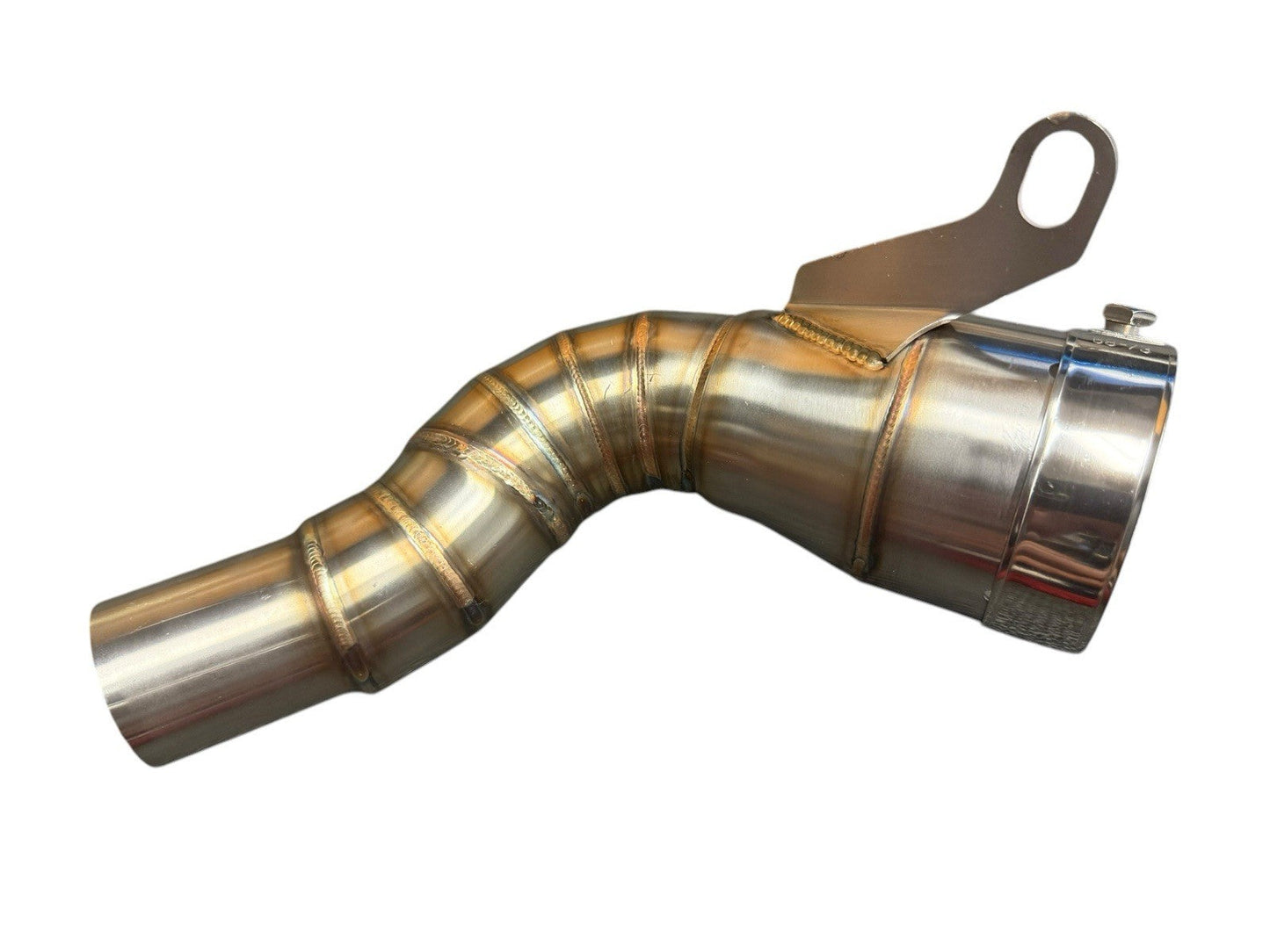 Exhaust Middle Pipe Link OBM Muffler Modified For 390 Duke 390 ADV Husqvarna 401