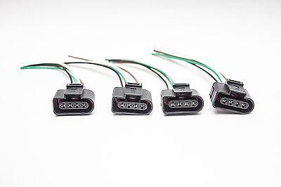 4pcs Ignition Coil Connector Repair Kit Harness Plug Wiring Audi VW Jetta Passat - Carrot Top Tuning