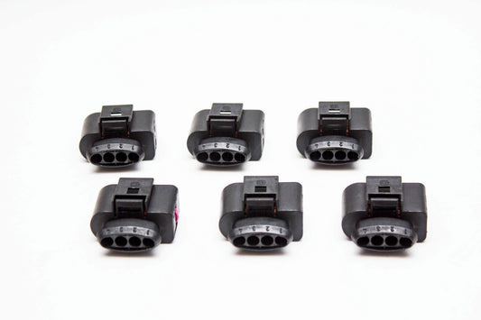 6pcs Ignition Coil Connector Repair Plug Wiring Audi VW GTI Golf Jetta Passat - Carrot Top Tuning